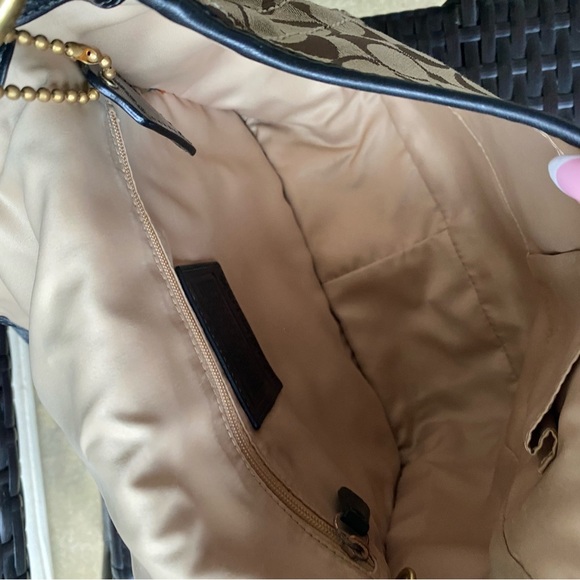 Coach Bleeker Signature Canvas and Leather Shoulder Bag, 11434 - Picture 9 of 11